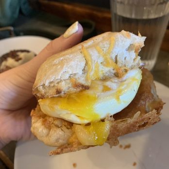 Blacksmiths Breads - Egg sandwich no bacon! - Coffee & Tea Near Me - Long Beach, New York