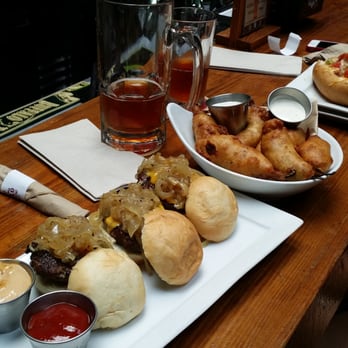 Eureka! - Sliders w caramelized onions yum - American Near Me - Bakersfield, California Eureka! - Sliders w caramelized onions yum - American Near Me - Bakersfield, California