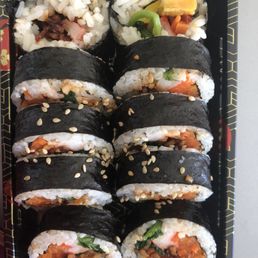 Spicy Squid Kimbap 진미채 김밥