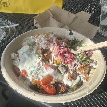 Cava - Chicken + Rice - Mediterranean Near Me - Long Beach, California