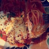 Photo of Lanza's Restaurant - New York, NY, United States. Eggplant parm. Amazing!