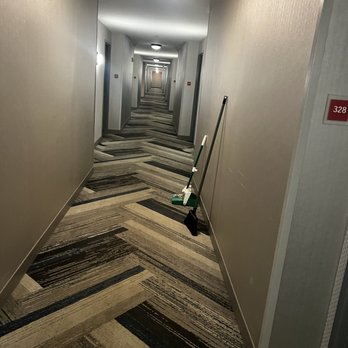 Four Points by Sheraton - Broom and dust pan in the hallway - Venues & Event Spaces Near Me - Fairview Heights, Illinois Four Points by Sheraton - Broom and dust pan in the hallway - Venues & Event Spaces Near Me - Fairview Heights, Illinois