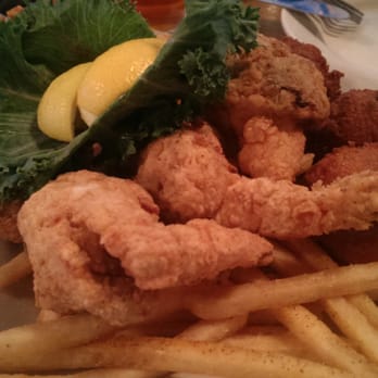 Chimes Restaurant - April 24 2015; Stuffed shrimp w. lobster ($16.95). - Southern Near Me - Baton Rouge, Louisiana