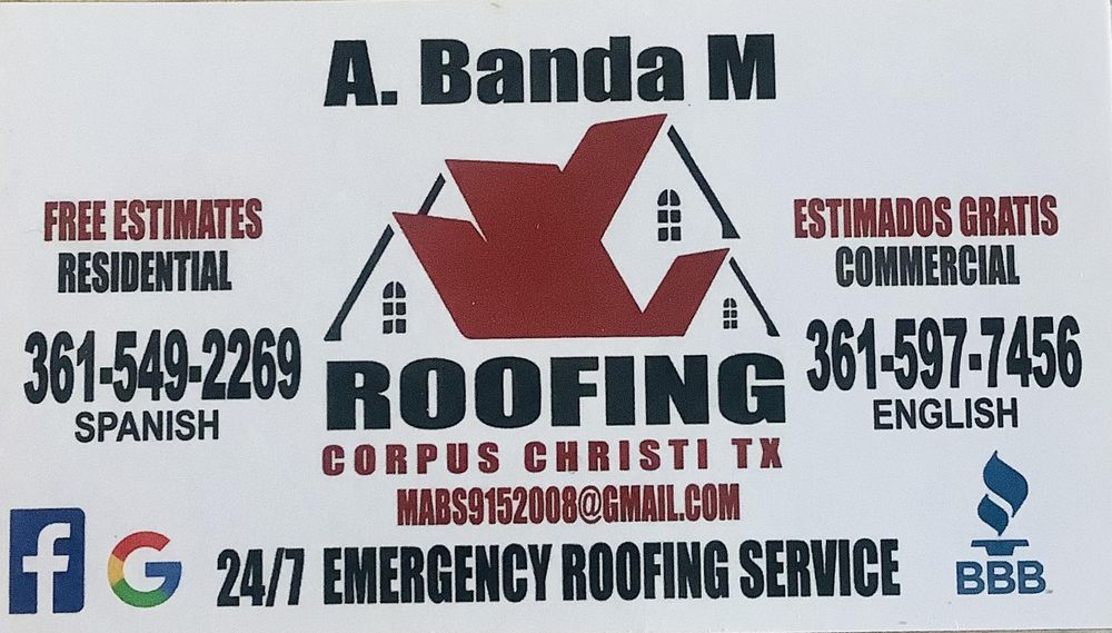 Slide of A Banda M Roofing