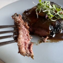 Bison steak
