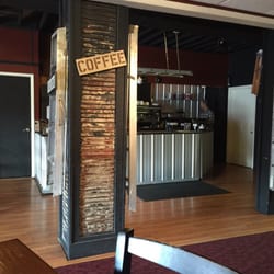 The bar area