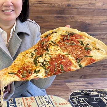 Koronet Pizza - Jumbo Slice of Margherita Pizza ($7.75) - Koronet Pizza - Pizza Near Me - New York, New York Koronet Pizza - Jumbo Slice of Margherita Pizza ($7.75) - Koronet Pizza - Pizza Near Me - New York, New York