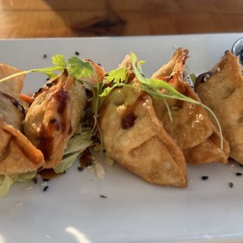 Jetty Beach House - Pot stickers - Seafood Near Me - Oak Bluffs, Massachusetts Jetty Beach House - Pot stickers - Seafood Near Me - Oak Bluffs, Massachusetts