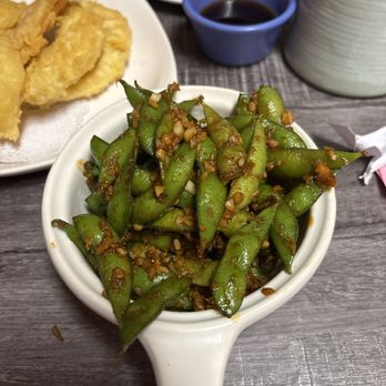 Sushi Umi - Spicy Garlic Edamame - Sushi Bars Near Me - Glendora, California