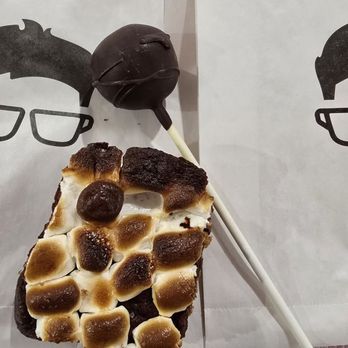 Gregorys Coffee - S'mores brownie and chocolate cake pop - Coffee & Tea Near Me - Garden City, New York