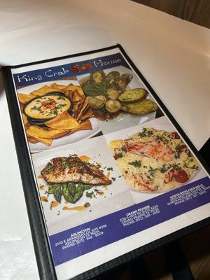 Menu photo 1 King Crab House Grand Prairie, TX