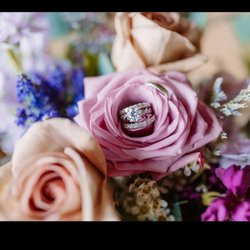 Avant Garden Florist - Do you see purple and ivory?