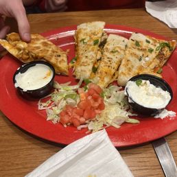 Buffalo chicken quesadilla Buffalo chicken quesadilla