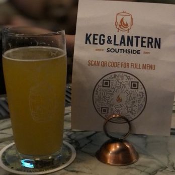 Keg & Lantern Brewing Company - Bar area Witty Wittle Wit. - Pubs Near Me - Brooklyn, New York