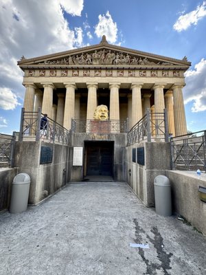 The Parthenon by null The Parthenon by null