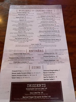 Menu photo 3 Chopper's Sports Grill Denver, CO Menu photo 3 Chopper's Sports Grill Denver, CO