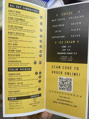 Menu photo 2 Showbird Nola New Orleans, LA