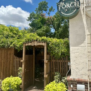 The Porch - Back parking lot entrance - Southern Near Me - Dallas, Texas The Porch - Back parking lot entrance - Southern Near Me - Dallas, Texas