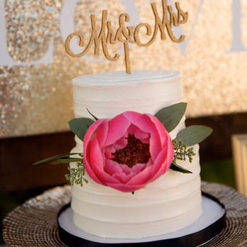 Twinfully Sweet - Our Wedding Cut Cake - Desserts Near Me