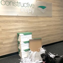Constructive Copy - We do confidential document SHREDDING...with a little help from "Semper"! #print #copy #scan #signs