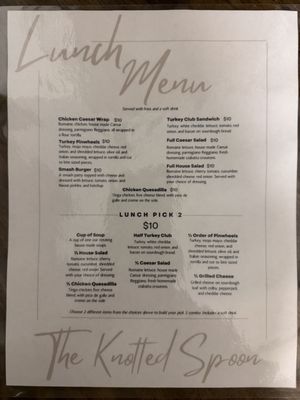 Menu photo 5 The Knotted Spoon Indianapolis, IN