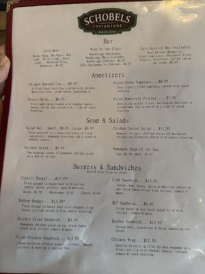 Menu photo 6 Schobels Restaurant Columbus, TX Menu photo 6 Schobels Restaurant Columbus, TX