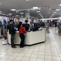 Customer service counter Customer service counter