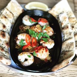 BoCo - Woodfired chilli and garlic tiger prawns