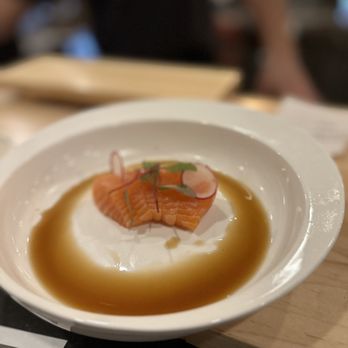 Naminohana - Salmon w ponzu - Sushi Bars Near Me - Dallas, Texas Naminohana - Salmon w ponzu - Sushi Bars Near Me - Dallas, Texas