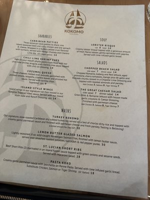 Menu photo 8 Kokomo Trading Company Franklin, TN Menu photo 8 Kokomo Trading Company Franklin, TN
