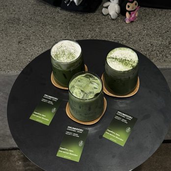 Commons Cafe - matcha cream top x2, matcha latte - Coffee & Tea Near Me - Irvine, California