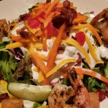 J. Alexander's - A salad with grilled shrimp - New American Near Me - Boca Raton, Florida J. Alexander's - A salad with grilled shrimp - New American Near Me - Boca Raton, Florida