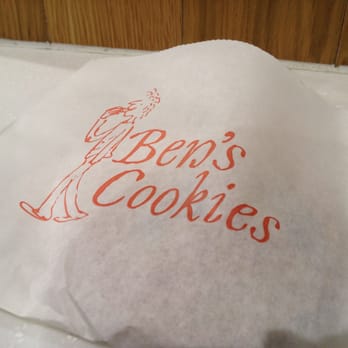 Ben's Cookies - Simple bag for a tasty cookie - Desserts Near Me - London, XGL Ben's Cookies - Simple bag for a tasty cookie - Desserts Near Me - London, XGL