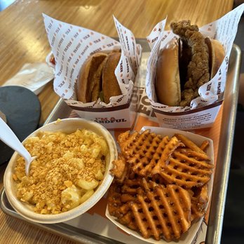 Big Chicken - Chicken sandwiches, sweet potato waffle fries and Mac n cheese - Chicken Shop Near Me - Miamisburg, Ohio Big Chicken - Chicken sandwiches, sweet potato waffle fries and Mac n cheese - Chicken Shop Near Me - Miamisburg, Ohio