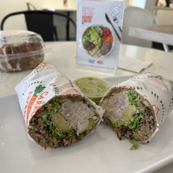 Carrot Express - Mahi Mahi wrap. Warm & yummy - Juice Bars & Smoothies Near Me - Boca Raton, Florida Carrot Express - Mahi Mahi wrap. Warm & yummy - Juice Bars & Smoothies Near Me - Boca Raton, Florida