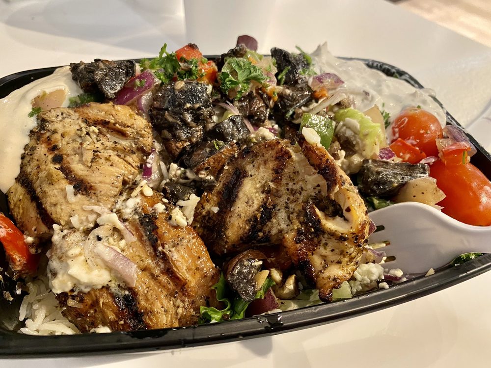 Food from Orzo Mediterranean Grill