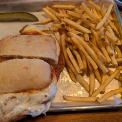 Pearl Sports Bar - Chicken Parm sandwich