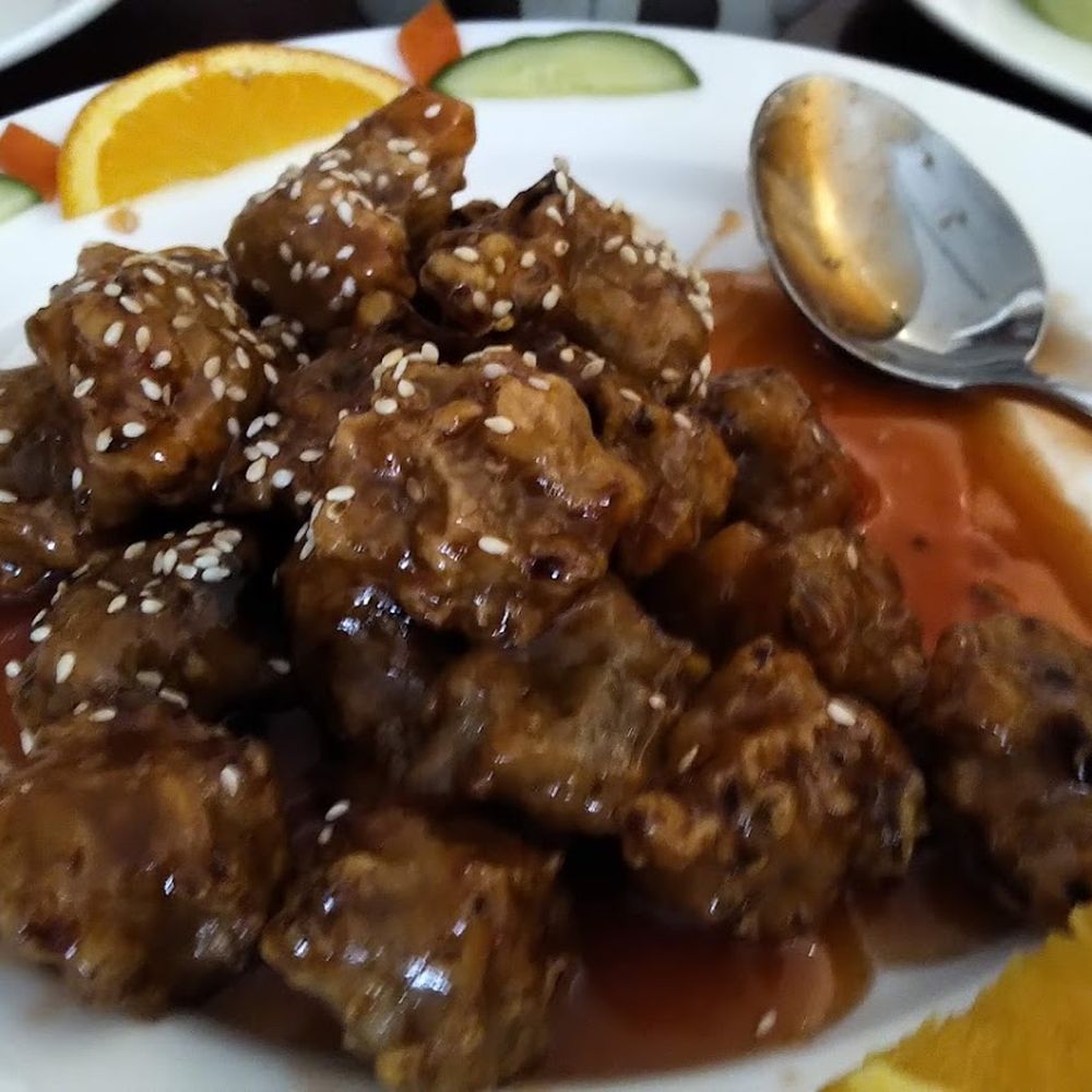 Zen Gardens - Kung Po Soy-Fritters - Vegetarian Near Me - Mississauga, Ontario Zen Gardens - Kung Po Soy-Fritters - Vegetarian Near Me - Mississauga, Ontario