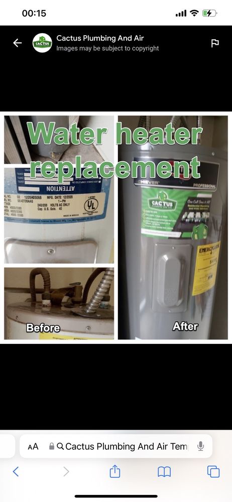 Slide of Cactus Plumbing And Air