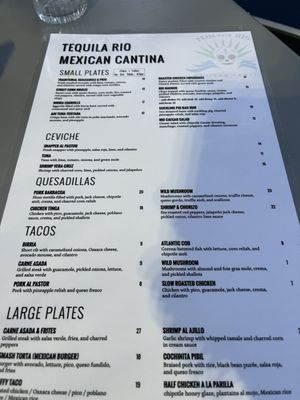 Menu photo 2 Tequila Rio Wethersfield, CT