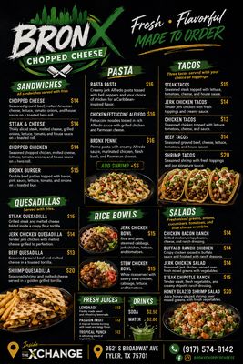 Menu photo 1 Bronx Chopped Cheese  Tyler, TX