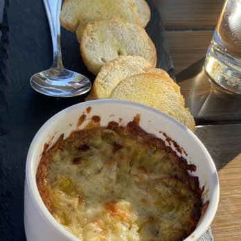 The Charleston Draper - Artichoke Soufflé appetizer, warm and delicious - New American Near Me - Draper, Utah The Charleston Draper - Artichoke Soufflé appetizer, warm and delicious - New American Near Me - Draper, Utah