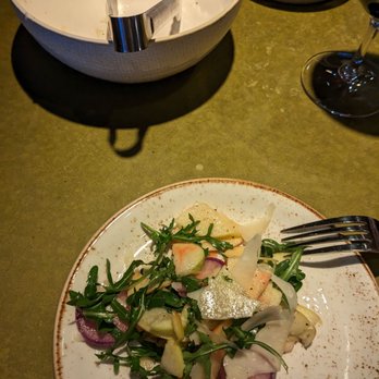 Terra Plata - Salad with arugula, radish, apple, truffle. To. Die. For. - New American Near Me - Seattle, Washington Terra Plata - Salad with arugula, radish, apple, truffle. To. Die. For. - New American Near Me - Seattle, Washington