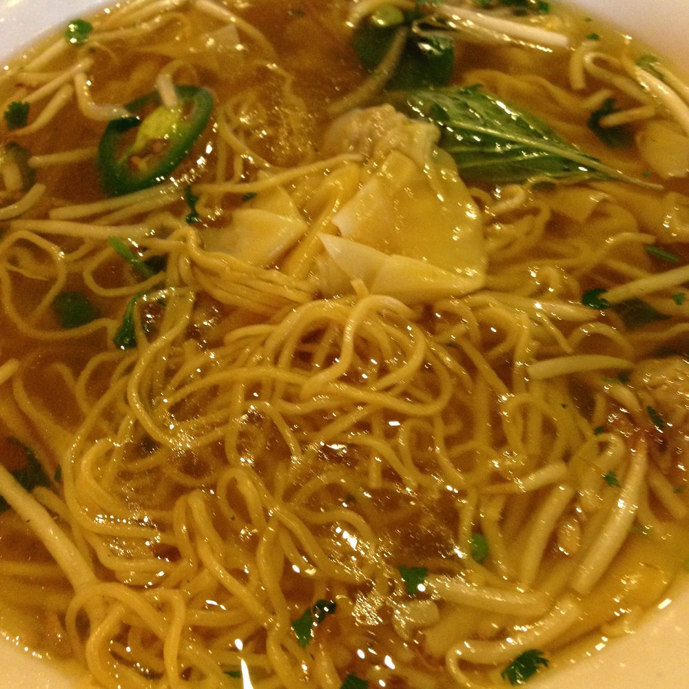 Miss Saigon - Wonton egg noodle soup. - Vietnamese Near Me - Tucson, Arizona Miss Saigon - Wonton egg noodle soup. - Vietnamese Near Me - Tucson, Arizona