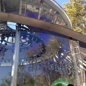 SeaGlass Carousel - "Seaglass" spelled out in glass bubbles. - Carousels Near Me - New York, New York