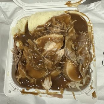 Masa's Cafeteria - mini turkey w mashed potato and stuffing - Venues & Event Spaces Near Me - Honolulu, Hawaii