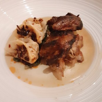 Husk Savannah - Two quail with steamed dumplings. - Southern Near Me - Savannah, Georgia Husk Savannah - Two quail with steamed dumplings. - Southern Near Me - Savannah, Georgia