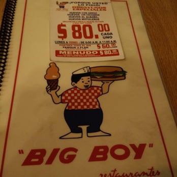 Big Boy Restaurantes - El menu - Breakfast & Brunch Near Me - Tijuana, BCN