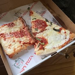 Sicilian slice & regular slice - sooo good
