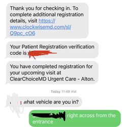 ClearChoiceMD Urgent Care | Alton - 3+ hrs to be seen at Urgent Care in Alton. How is 3+ hours urgent? More like "Casual Neglect"